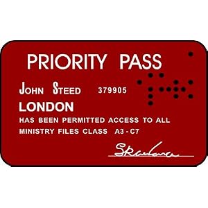 Avengers Priority Pass ID Card John Steed on PopScreen