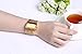 Women Luxury Gold Bangle Watch Fashion Stainless Automatic Watch Designer Cuff Bracelet Watches