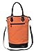 Vina 2 Bottle Wine Tote Bag - Thermal Insulated Champagne Purse Cooler Carrier with Strong Handle and Shoulder Strap, Great for Travel and Restaurants, Picnics, Orange