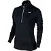 Nike Element Running Top, Black/Silver, Small