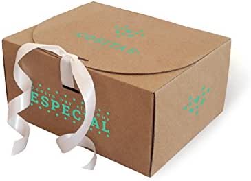 Caja de cartón 25x20x12 cm personalizada (2): Amazon.es: Oficina y papelería