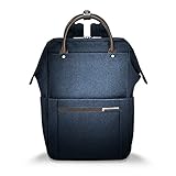 Briggs & Riley Kinzie Street, Framed Wide-Mouth Backpack, Navy