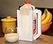 Carton Caddy XL Half Gallon Milk Carton Holder with Handle, Juice Box, Soda Bottle and Milk Half Gallon Holder with Handle, Rust Free, Dishwasher Safe, Reusable, Easy to Clean, Ergonomic