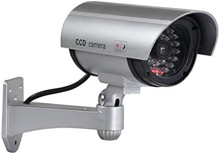 Abowone Outdoor Fake/Dummy Security Camera with Blinking Light