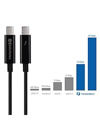 Thunderbolt 2 cables, Negro