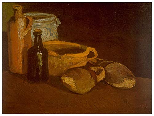 ArtPlaza TW90613 Van Gogh Vincent Cogs Decorative Panel, Wood MDF, Multicolour, 120x90 Cm