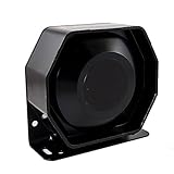 Hex Autoparts Universal 200W 12V Compact Loud Speaker PA System Horn Emergency Warning Siren