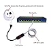 ANVISION 4-Pack Active 48V to 12V PoE Splitter Adapter, IEEE 802.3af Compliant, 10/100Mbps, for IP Camera AP Voip Phone and More