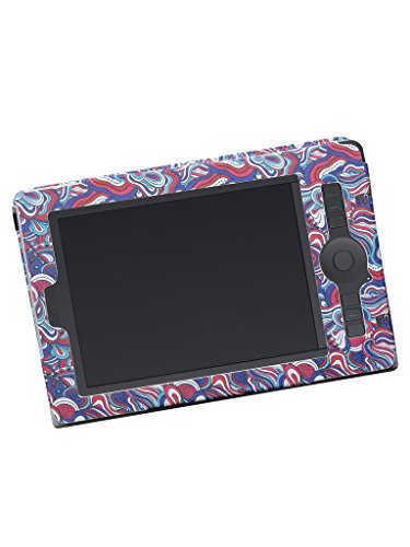 Wacom Intuos Pro PTH451 Case,Mama Mouth Slim-Book Folio Folding Carry PU Leather Cover for Wacom Intuos Pro Small PTH451 Graphics Tablet,Mushroom Fantasy