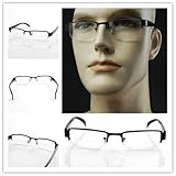 Bifocal Reading Glasses +2.00 Vision Care Portable Convenient Men Women Seniors