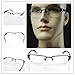 Bifocal Reading Glasses +2.00 Vision Care Portable Convenient Men Women Seniors