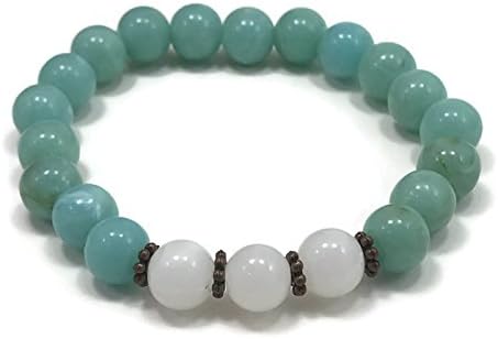Turquoise Bracelet by WestMarketDesign | Beaded Bracelet, Genuine Jewelry, Turquoise White Beads | Southwest Design For Less | Earthy Bracelet For Everyday