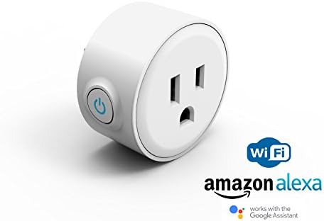 KaLeeDesign Smart Plug, New Wireless Wifi Mini Socket work w/ Amazon Alexa Echo & Google Home Smart Home Voice Control, No Hub Required, Smart Phone Easy Remote Control your device at Anytime