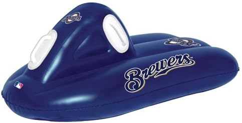 42" MLB Milwaukee Brewers 2-in-1 Inflatable Outdoor Super Sled