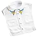 ZILucky Women Fake Half Shirt Collar Detachable False Blouse Collar Faux Lapel Collar Tie