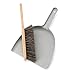 Iris Hantverk Dustpan & Brush Set, Handmade, Grey