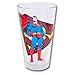 Superman Pint Glass-- Superman Pose Glass
