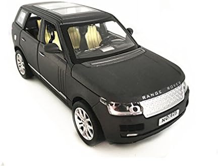 1:32 Land Range Rover Black Diecast Model Car Sound &amp; Pull Back &amp; Light New in Box
