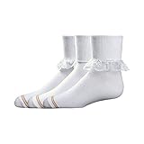 Gold Toe Big Girls'  3 Pack Dressy Turn Cuff socks