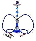Panda-Vaping,Portable Hookah Set,2 Hose