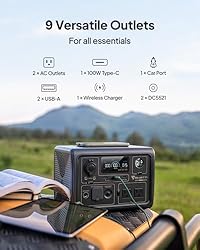 BLUETTI Portable Power Station EB3A and B80