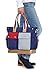 COCOCKA 10 Pocket Premium Designer Diaper Bag Perfect Gift for New Moms with Boys or Girls Baby’s Organiser Weekender Baby Bag Tote Style Nappy Bag Fashion Maternity Bag W/Changing Mat