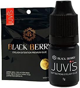 MEEPLUS KOREA Black Berry Soft &amp; Strong Eyelash Glue for Eyelash Extension- Juvis Glue 5g