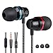Earbuds Ear Buds Earphones with Microphone Mic Wired Noise Isolating Headphones Earbuds Stereo in Ear Ear Buds Compatible iPhone iPod iPad Samsung Android Smartphones Tablet Laptop 3.5mm Jack