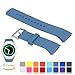Ysang for Samsung Gear S2 SM-R720/R730 Watch Replacement Band Accessory Small/Large Size Soft Silicone Wristband Strap Smartwatch Sport Band Fit for Samsung Galaxy Gear S2 SM-720/SM-730 Smartwatch