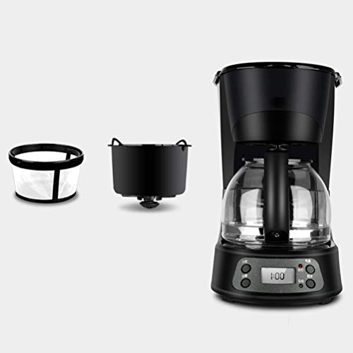 YAeele Filterkaffeemaschine, 0.6L Kapazität Kaffeemaschine Programmierbare 24-Stunden-Timer mit LCD-Display, 600W… – Bild 8