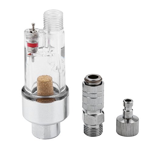 Dual Action Airbrush Kit 0.2mm/0.3mm/0.5mm Needle Art Spray Gun for Cake/Nail /Model