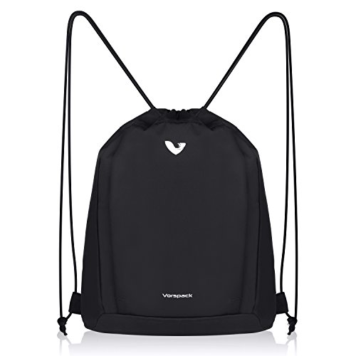 Drawstring Backpack Sports Gym Waterproof String Bag Cinch Sack Sports Sackpack Gymsack for Men and Women