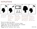 Heat Cap - Conditioning Cap - Heated Gel Cap for Deep Conditioning, Hair Treatment, Hair Therapy, Black