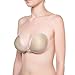 NuBra L398 Feather Lite Push Up Plunge Adhesive Bra, Nude, Cup C