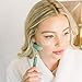 Jade Roller for Face – Face & Neck Massager for Skin Care, Facial Roller to Press Serums, Cream and Oil Into Skin, Lymphatic Drainage Massager Skin Care Tool, Eye Massager and Neck Roller (1 Pack)thumb 1