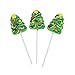 Christmas Tree Swirl Pops - Holiday Party and Decor Accessories - 12 Pieces, 7 oz