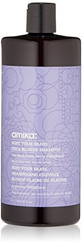Amika bust your brass shampoo, 33.8 fl. oz.