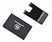 CL CARBONLIFE Carbon Fiber Money Clip Wallet, Business Card Holder RFID Protector Credit Card Holder Wallet Clips For Men (Black 3k Glossy, 3.5