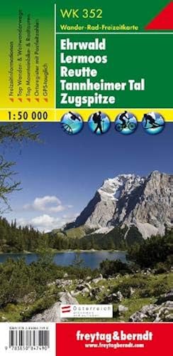 Download Carte de randonnée : Ehrwald, Lermoos, Reutte, Tannheimer Tal PDF