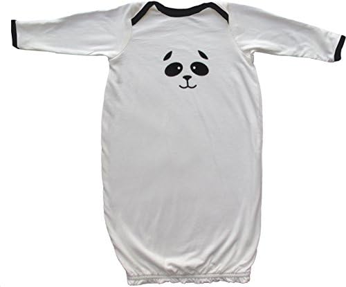 Damo Momo Baby Unisex Panda Sleeping Gown (3 Months)