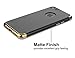 RORSOU iPhone 8 Case,iPhone 7 Case, 3 in 1 Ultra Thin and Slim Hard Case Coated Non Slip Matte Surface with Electroplate Frame for Apple iPhone 7 (4.7
