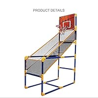 SONGYU Kids Basketball Hoop with Ball and Pump Large Basketball Stand Mobile Indoor Home Shooting Rack Backboard Game Sports Training Toy