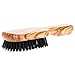 Fendrihan SMALL Men's Hairbrush Pure Boar Bristle with Real Olivewood Handle 6.75 Inches, Made in Germany