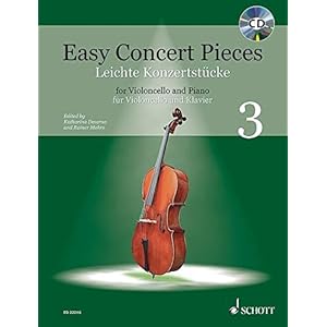 Leichte Konzertstücke: Band 3. Violoncello und Klavier.: Vol. 3. cello and piano.