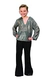 70s Disco Fever - Silver Child Small 4-6 Costume by RG Costumes