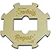 Regal Games Double 15 Mexican Train Dominoes with Wooden Hub and Metal Trains