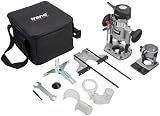 Trend T1 Dual-Base Trim and Plunge Router 1/4 In Collet 710W 240V view 4