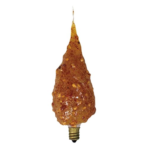 Vickie Jean's Creations 0100275 - "Spicy Rosehips Large Flicker" Candelabra Screw Base Light Bulb