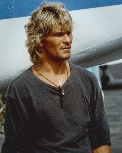 Patrick Swayze In Point Break Blonde Hair Portrait 11x14