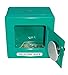 Mini Lockers by Magnetic Impressions Kid’s Frontier Safe Coin Saver Bank with 2 Digit Combination Lock - 5.25” High x 5.2” x 3.9” Teal
